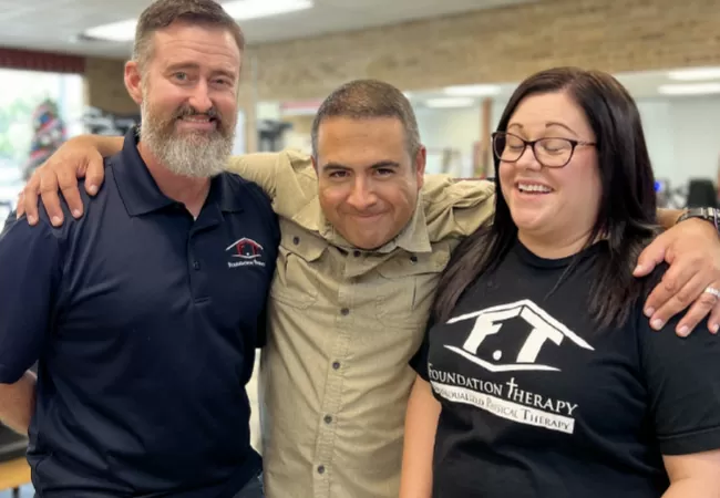 Physical therapy can help you relieve frozen shoulders.